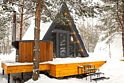 A-Frame №5 с купелью и террасой, База отдыха Les Holidays, Киржачский район