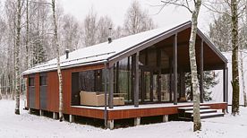 BarnHouse №22 с камином, кондиционером и террасой, База отдыха База отдыха Les Holidays, Киржачский район