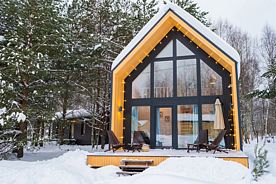 BarnHouse №10 без купели, с террасой, База отдыха База отдыха Les Holidays, Киржачский район