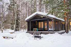 BarnHouse №9 без купели, с террасой, База отдыха База отдыха Les Holidays, Киржачский район