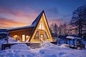 A-frame №5 Номера домов: №5, База отдыха Источник силы, село Вороново