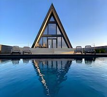 Коттедж «A-Frame» Дачная 1, Дома в аренду Поле Glamping, Калужская