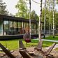 Glass Box 85, Частный домик в соснах, деревня Красный Огорок