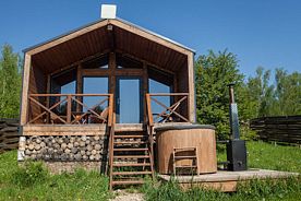 Барнхаус Зима, Частный дом  Якшино, Серпуховский район