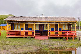 Одноэтажный коттедж, База отдыха Луга и море, Хасанский район
