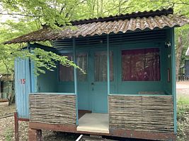 Домик №15 с террасой 1,2 м на 3,6 м, База отдыха Сфера, Бжид