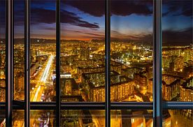 "Modern Sky Apartment 17 этаж", 2 к кв, Свердловский проспект, 35, ID 74-, База отдыха "ИннХоум Апартаменты", Челябинск