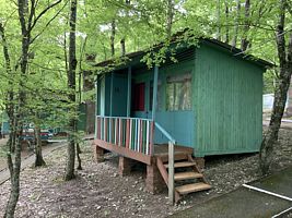 Домик №16 с террасой 1,2 м на 3,6 м, База отдыха Сфера, Бжид
