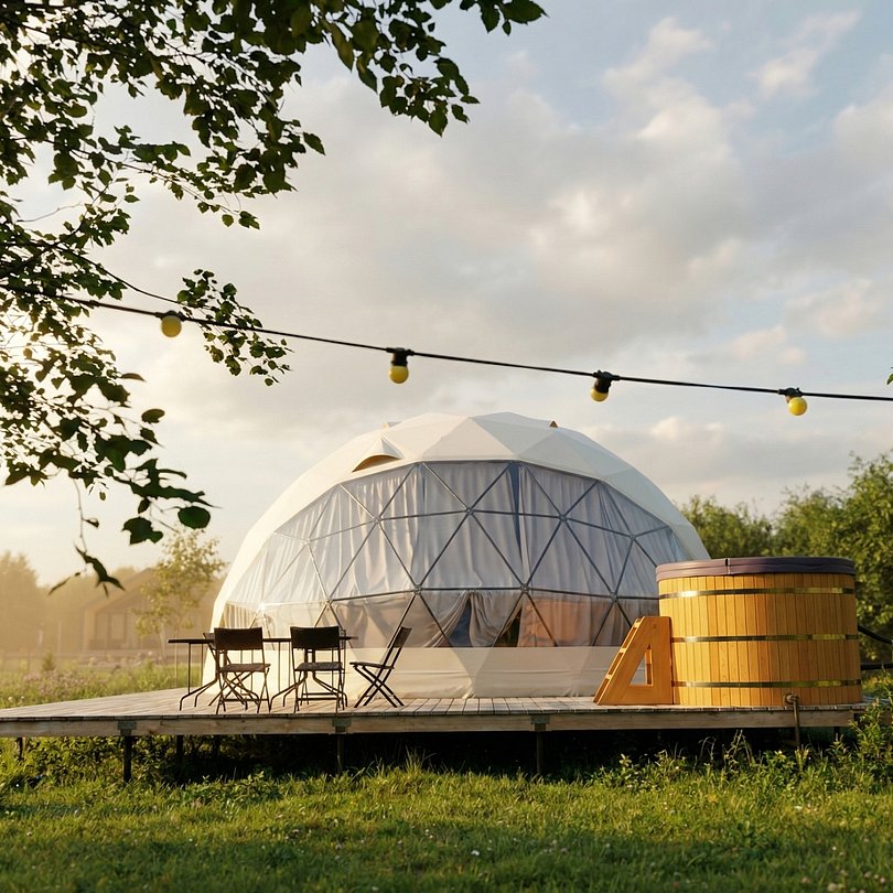 Глэмпинг Vazuza Love, деревня Лебедки, Смоленская область