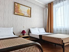 Двухкомнатный 6-ти местный семейный номер с балконом, Семейный дом на Виноградной, Джемете