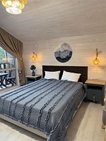 Коттедж двухэтажный с джакузи "WHITE ASPEN" на 6-7 человек, База отдыха Aspen House, Архыз