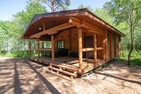 Дом в лесу, База отдыха Ладога парк, деревня Коккорево