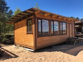 Веранда на берегу на 12 человек, База отдыха Ладога парк, деревня Коккорево