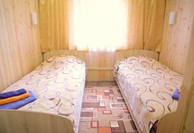 1-мест. (разм. в 2-мест.) дачи №№1-3, Дом отдыха Прибрежный, поселок Белое Озеро