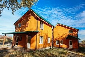 Двухместный номер в доме, База отдыха "Русский остров", Челябинск