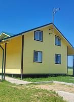 Деревянный коттедж (половина 4Л), 2 этажа, на 3 человек, Гостевые дома Лукино-парк, Лукино