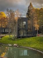 Премиум SPA-коттедж с сауной (есть купель**), Курорт Уайт Резорт Поляны-Карелия, Старорусское