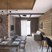 Новый Коттедж для 6 персон, Загородный клуб Жемчужина, деревня Лосево