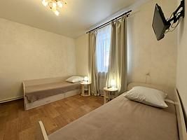 Стандартный номер с двумя 1-сп кроватями, Гостевой дом Матрешка, Тольятти