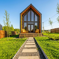 House 3 | Банный чан на территории, База отдыха Березовая роща, Васюково