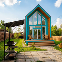 House 4 | Банный чан на территории, База отдыха Березовая роща, Васюково