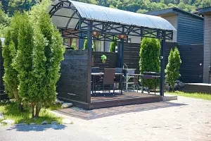 Беседка с мангалом — Коттеджный отель «River house», Владикавказ