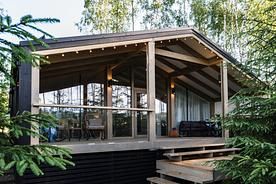 Chalet Bluebird (Шале синяя птица) Номера домов: 1, Частный дом Синяя птица , Шадрино