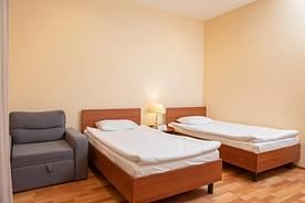 Двухместный номер 1-й корпус Стандарт (двуспальная кровать), Курорт Амакс ЭкоПарк Екатеринбург, Берёзовский