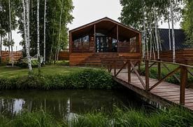 Barnhouse 1 | Банный чан на территории, База отдыха Березовая роща, Васюково