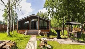 Barnhouse 4 | Баня и банный чан на территории, База отдыха Березовая роща, Васюково