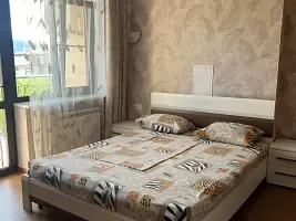 Трехместный «Стандарт» с видом на горы и море, Гостевой дом Вишневый, Геленджик