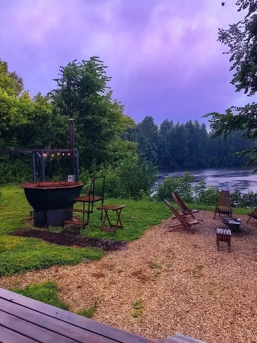 Фото 2 из отзыва о гостевом доме A-Frame Гнездо