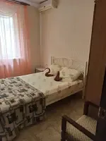 Двухместный номер Standard с видом на горы (двуспальная кровать), Гостевой дом Белые скалы, Лазаревское