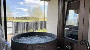 Бассейн — Коттедж «Частный дом Кубики Акцент», Сергиев Посад