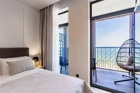 Ласковый берег (панорамный вид на море), База отдыха Mores Apart Hotel, Светлогорск