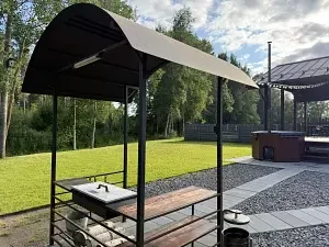 Мангальная зона — Загородный дом «Zis Is Village», Выборгский район