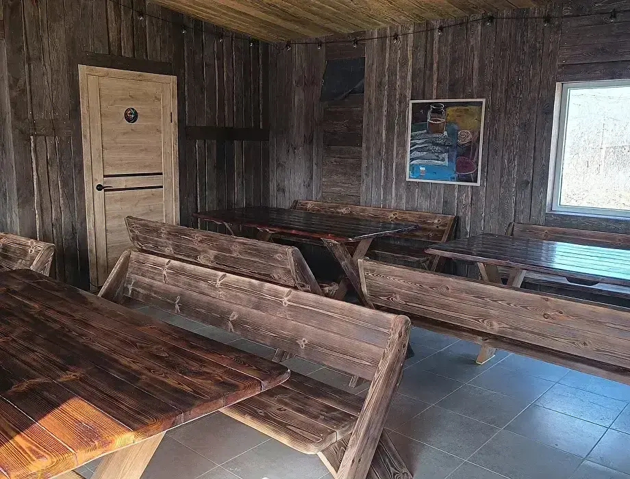 Зал отдыха «Тайник» — База отдыха «Дубовая лапа», поселок Третья Карта