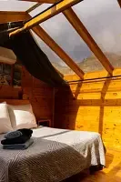 Трёхместный номер Deluxe с балконом и с красивым видом из окна, Туристическая база Каяк, Онгудайский