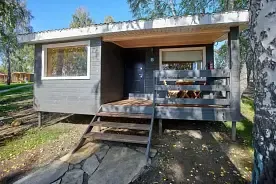 Двухместный дом модульный с красивым видом из окна (двуспальная кровать), База отдыха Кумкуль Парк, Аргаяш