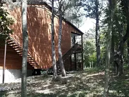 Четырёхместный номер Superior (2 отдельные кровати и двуспальная кровать), База отдыха Зелёный Бор, Джубга