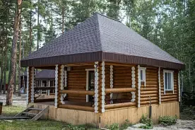 Апартаменты с 2 комнатами с видом на парк, База отдыха Золотые Берега, Курган