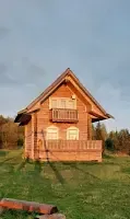 Пятиместный коттедж с балконом и с видом на озеро, Кемпинг База отдыха Маслова Слобода, Торопецкий район