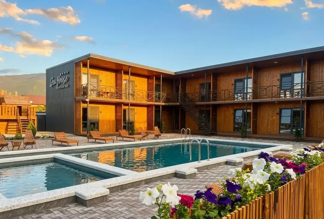 Отель Sea House Eco Family Hotel., Гагрский район, Алахадзы , Абхазия