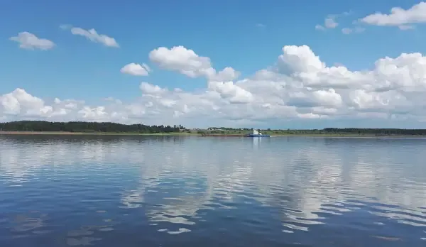 Отдых на реке Енисей
