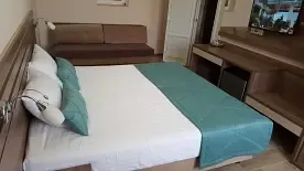Двухместный номер Standard с балконом и с видом на город (двуспальная кровать), Гостевой дом Светлана, Феодосия