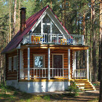 Дом №1, База отдыха Дивная усадьба, Нытвенский район