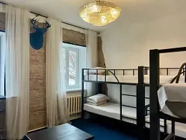 Кровать в общем номере, Отель Гостевой дом Любава, Новгород