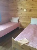 Двухместный номер Standard с красивым видом из окна (2 отдельные кровати), Гостевой дом Ольхонский лес, Хужир