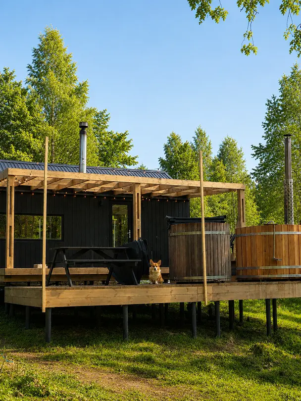 Баня в Венском Лесу — Глэмпинг «Domingo Dacha A-Frame», Серпухов