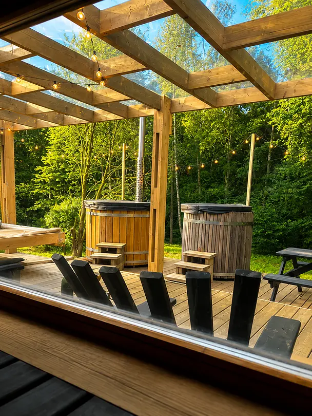 Баня в Венском Лесу — Глэмпинг «Domingo Dacha A-Frame», Серпухов